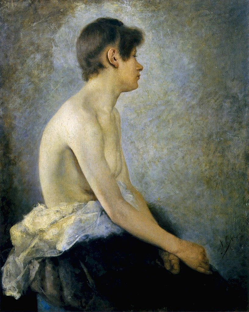 Mezzo nudo - Narodna galerija Slovenije, Lubiana